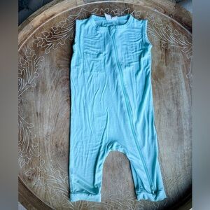 Kyte BABY Zippered sleeveless romper in 2T